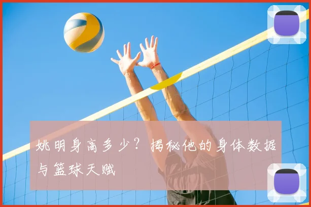 姚明身高多少？揭秘他的身体数据与篮球天赋