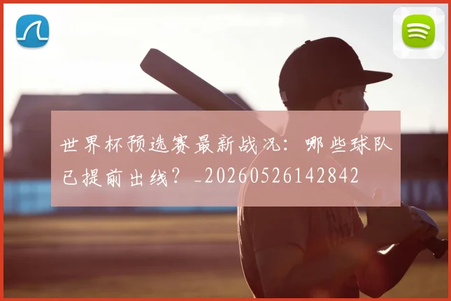 世界杯预选赛最新战况：哪些球队已提前出线？_20260526142842